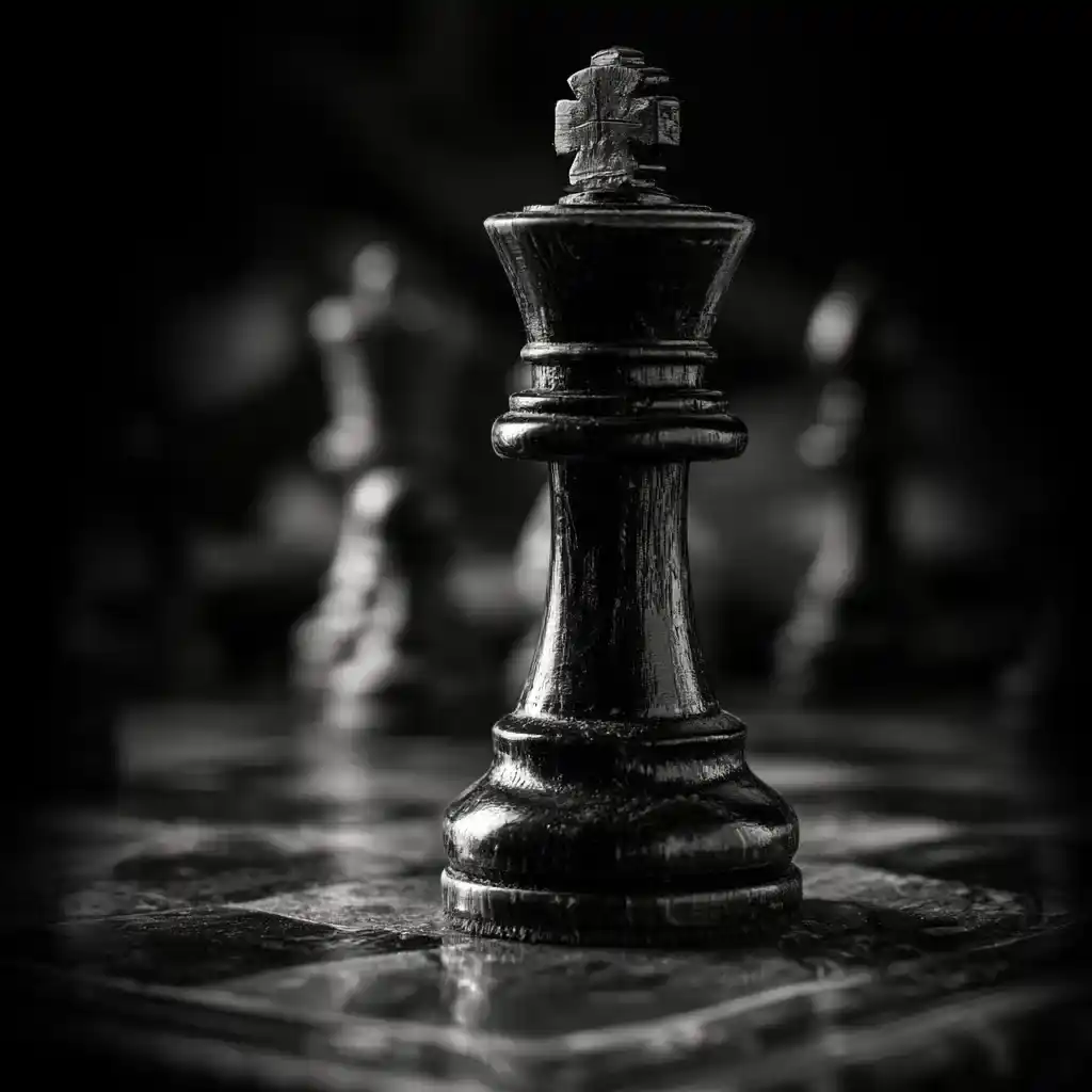 king chess piece